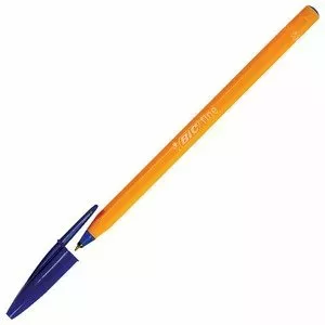 Ballpoint pen BIC ORANGE FINE 0.8 mm — blue ink, fine tip