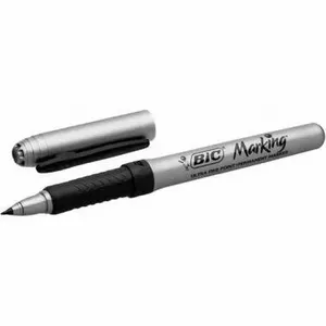 Permanentais marķieris BIC CD/DVD 0.7 mm melns — smails uzgalis optiskām diskām un virsmām