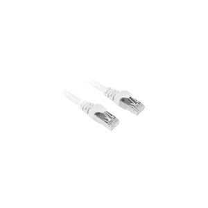 Tīkla kabelis Sharkoon Cat.6 RJ-45 S/FTP 0.25 m Balts