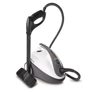 Polti Vaporetto Smart 30_S cilindra tvaika tīrītājs ar 1.6 L ūdens tvertnes ietilpību, 1800 W jaudu, 3 bar tvaika spiedienu un 12 piederumiem