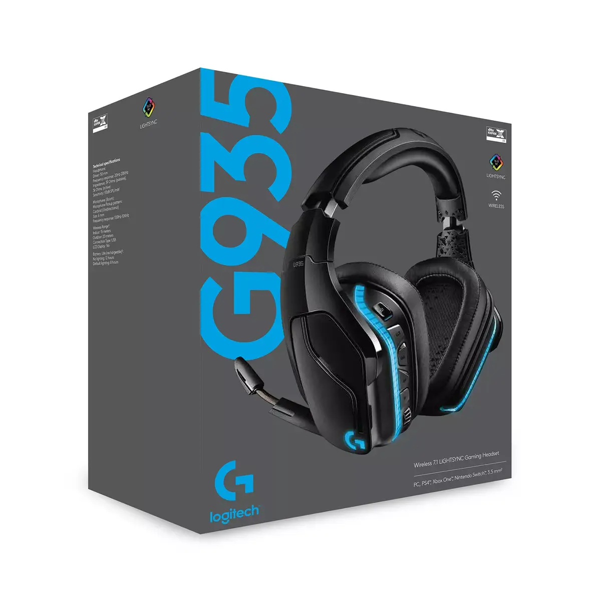 Austiņas Logitech G G935 Photo 18