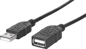 USB datu kabelis MANHATTAN 322904 Hi-Speed USB — datu pārraidei un uzlādei