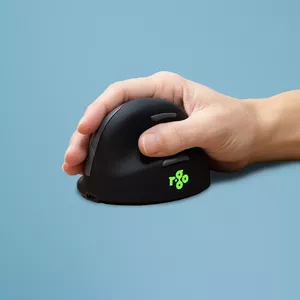 Ergonomic mouse R-GO HE Break, medium (165–185 mm), right-handed, Bluetooth, 1750 DPI, 5 buttons, black