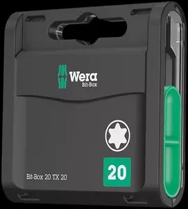 Бит для отвертки Wera Bit-Box 20 TX