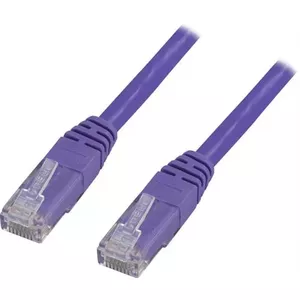 Сетевой кабель Deltaco TP-603P RJ-45 Cat6 0.3 м Фиолетовый