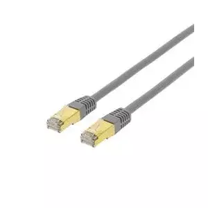 Сетевой кабель Deltaco STP-703 RJ-45 Cat7 0.3 м Серый