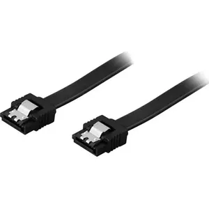 SATA Cable Deltaco SATA-1003 1m Black