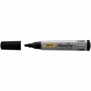 Permanent marker BIC ECO 2000 Black, bullet tip 2–5 mm, black ink