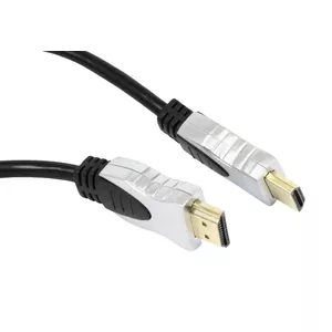 Omega OCHG54 HDMI Switch Cable 5 m HDMI Type A to 3 x HDMI Type A Version 1.4 Gold Plated Black