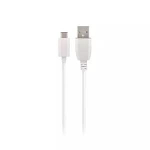 USB kabelis MaXlife OEM001510 — USB‑C uz USB‑A, 1 m, balts