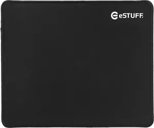 Gearlab eSTUFF GLB215000 peles paliktnis melns monohroms ar šūtām malām un neslīdošu gumijas pamatni