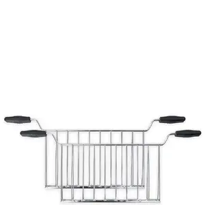 Smeg TSSR02 Sandwich Rack made of Stainless Steel compatible with Smeg Toasters