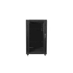 Freestanding rack LANBERG FF01-6622-12B 22U, 600×600×1159 mm, 800 kg, IP20, black