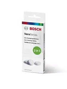 Cleaning tablet Bosch TCZ8001A — white, pack of 10, cleaning tablet for household appliances