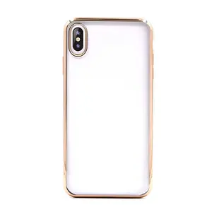 Protective soft TPU case Devia for iPhone XS Max, gold finish