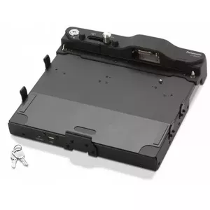 Doku stacija FUJITSU Panasonic CF-WEB301WA – dokings, VGA 1, Ethernet 1, USB 2.0 x4, Kensington, melna