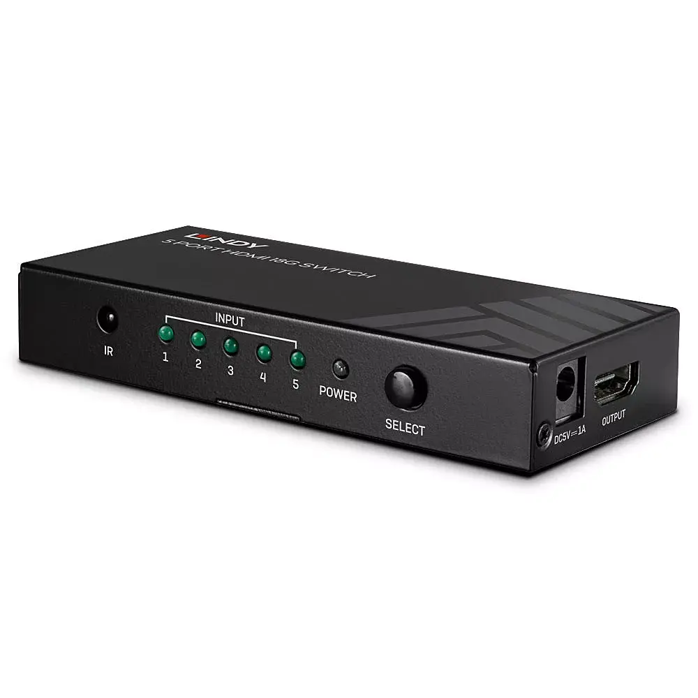 HDMI slēdzis 5 Port HDMI 18G Switch Photo 5