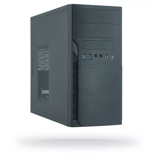 CHIEFTEC ATX Mini-Tower Alu Brossé SECC Black Photo 1