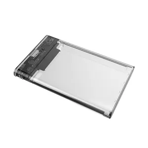 Unitek korpuss S1103A caurspīdīgs 2.5" SATA III HDD/SSD, USB 3.1 Gen 1 (Micro-USB B)
