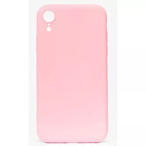 Silikona vāciņš Evelatus priekš iPhone XR, soft-touch TPU, gaiši rozā