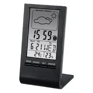 Termometrs Hama TH-100 melns iekštelpu temperatūras mērīšanai
