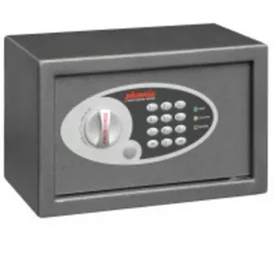 Seifs Phoenix Safe Co. SS0801E Tērauds Melns Pelēks 310mm Platums 200mm Dziļums 200mm Augstums