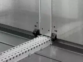 Rack plate Rittal 4592.700 – steel, silver, for server/network racks