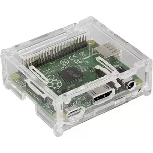 Case Joy-IT for Raspberry Pi A+ Transparent RB-Casea+01 — protective enclosure, clear plastic