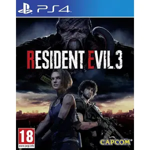 Capcom Resident Evil 3 Standard Edition PlayStation 4 Action Video Game Physical Media PEGI 18 ESRB M Mature