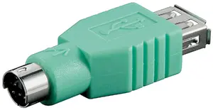 USB Type-A uz PS/2 adapteris Goobay 68919 Zaļš