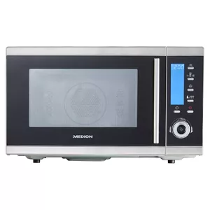 MEDION MD 15501 Комбинированная микроволновая печь Черная и Нержавеющая сталь Настольная 25 Л 900 Вт с грилем и конвекцией