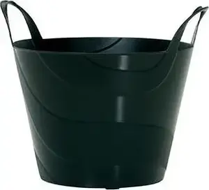 Atkritumu spainis Prosperplast Billy basket melns 15 l, plastmasas mājas atkritumu tvertne