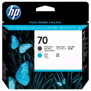 Printhead HP 70 Matte Black and Cyan