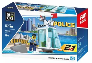 Konstruktors Blocki Constructor MyPolice KB0652 — 57 detaļas, vecums 6+