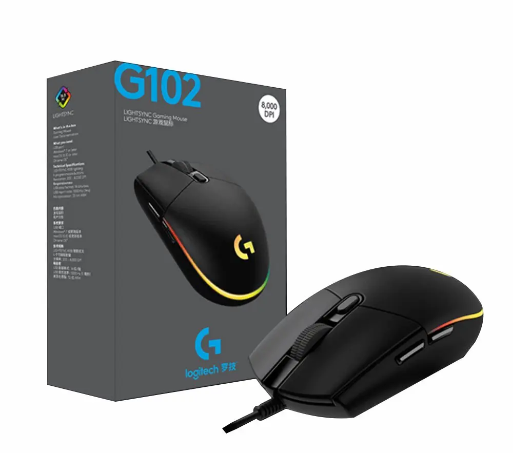 Spēļu pele Logitech G G102  LIGHTSYNC Photo 10