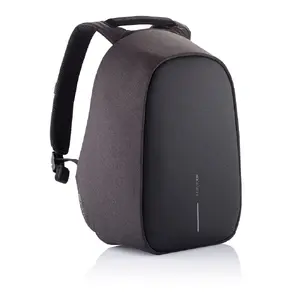 Mugursoma XDDESIGN Bobby Hero Small, pretzagļu dizains, 11,5 l, planšete līdz 12,9", PET/putu, melna