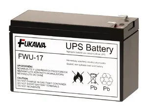 Uzlādējams akumulators FIAMM FWU17 aizstājējs RBC17 (MPN 12326)