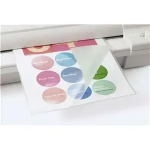 Laminating film Fellowes 60 x 95 mm 125 µm Glossy — single-sided pouch