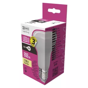 LED spuldze EMOS ZQ7140 10 W E27 806 lm 2700 K (siltā balta) enerģijas klase F