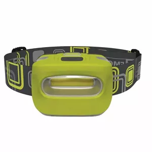 Налобный фонарь EMOS 1441203100 2W LED, питание 3×AAA, регулируемый луч и головной ремень