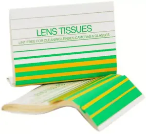 Lens tissues BIG 426704 — pack of 50 single-use cleaning wipes for optical surfaces