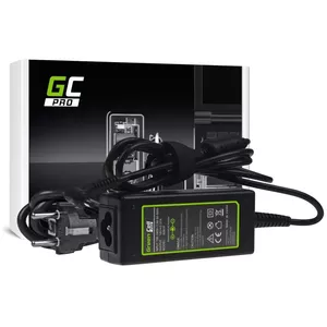 Strāvas adapteris Green Cell AD61P 45 W 19 V 2,37 A telpām, melns, kabelis 1,2 m