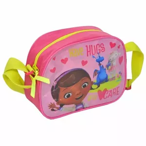 Pleca soma PASO DDR-070 Disney Doc McStuffins bērniem, kompakta pārliekama soma ar regulējamu siksnu