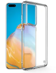 Protective silicone case Tellur for Huawei P40 Pro, transparent