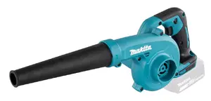 Rokas pūtējs Makita DUB185Z akumulatora lapu pūtējs melns zils
