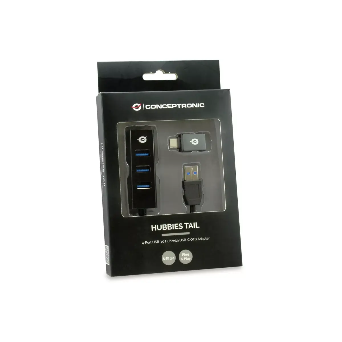 USB хаб Conceptronic HUBBIES 4-Port USB 3.0 Photo 3