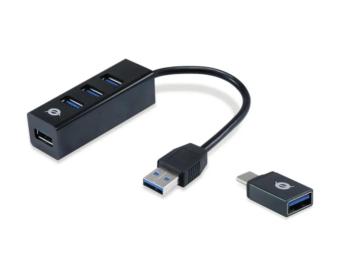 USB хаб Conceptronic HUBBIES 4-Port USB 3.0 Photo 7