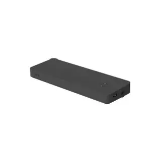 Fujitsu S26391-F3357-L100 klēpjdatora dokstacija portu replicētājs vadu Thunderbolt 3 melns ar Ethernet LAN