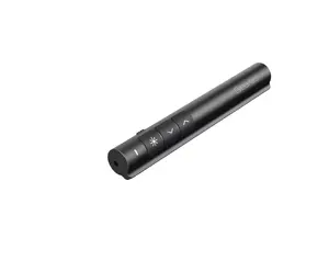 Gearlab GLB216000 Bezvadu prezentētājs Melns ar sarkanu lāzera rādītāju 2.4 GHz USB Nano uztvērējs 3 pogas