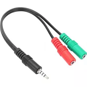 Audio Cable SPEEDLINK SL-450103-BK 0.23m 3.5mm 2 x 3.5mm Black